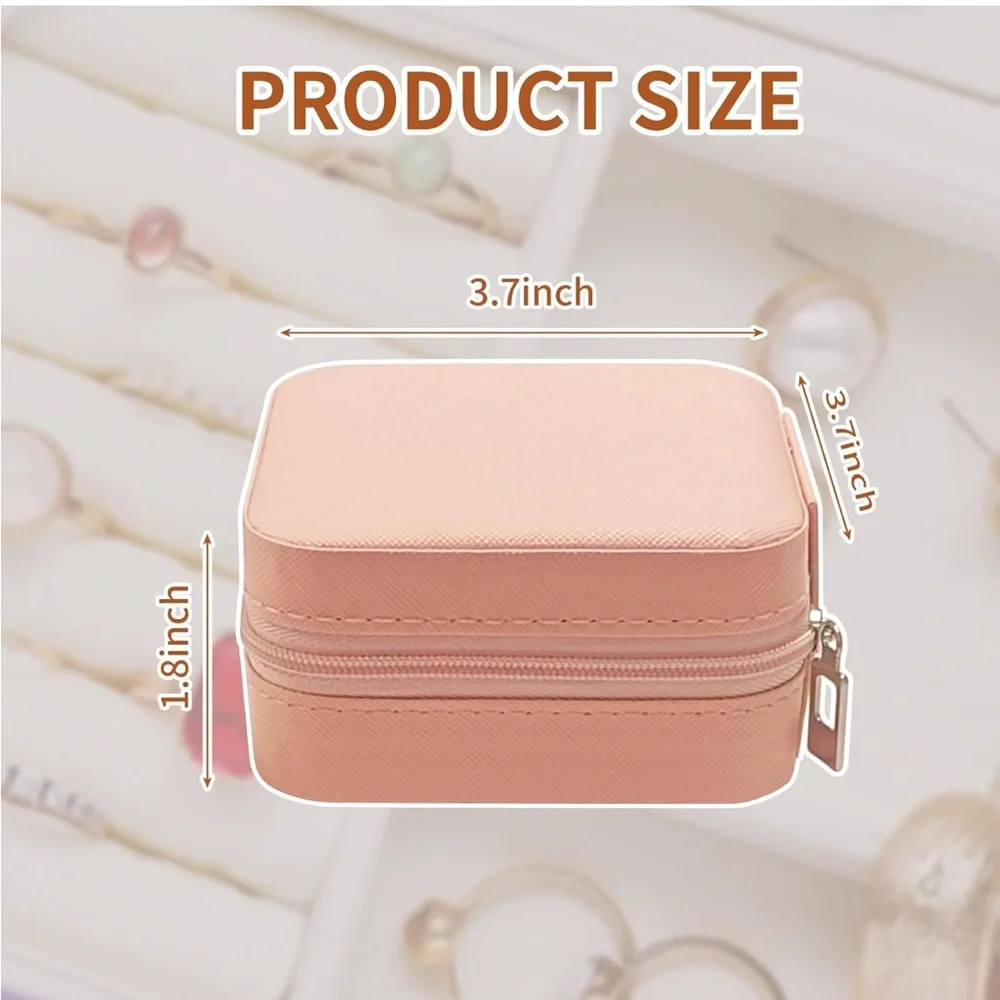 Mini Pink Jewelry Box - Picture 3 of 5